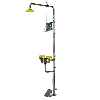 Combo Shower & Eye/Face Wash Station